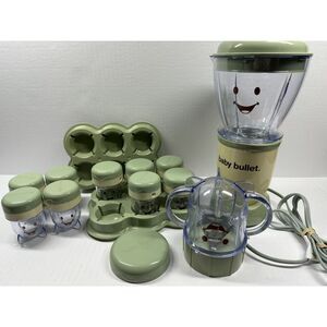 Magic Bullet Baby Bullet Food Blender Processor System TESTED/WORKS Read Descrip